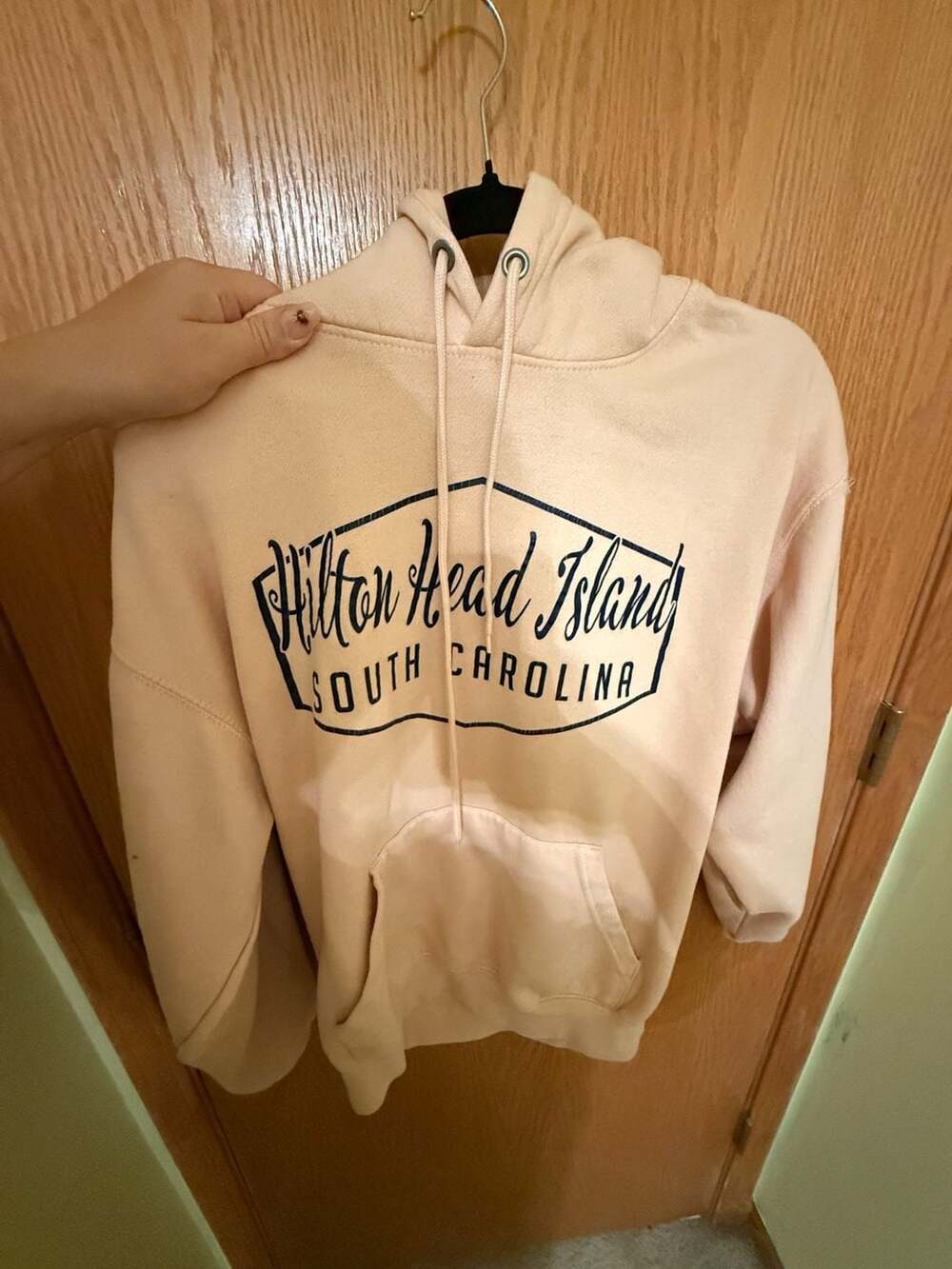 Pacific & Co Hilton Head Island Hoodie Size Medium Pink South Carolina